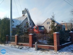 Pożar w domu przy ul. Kraszewskiego