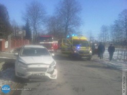 Dwie osoby poszkodowane w wypadku w Markowej