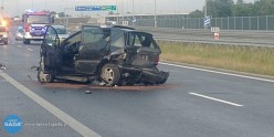 Jedna osoba ranna w wypadku na A4