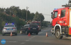 Wypadek w Białobrzegach