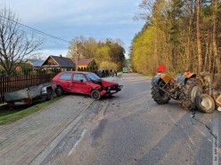 Groźny wypadek w Białobrzegach