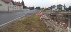Rozpoczęto budowę ronda w Dąbrówkach