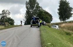 Zderzenie trzech aut, jedna ranna osoba