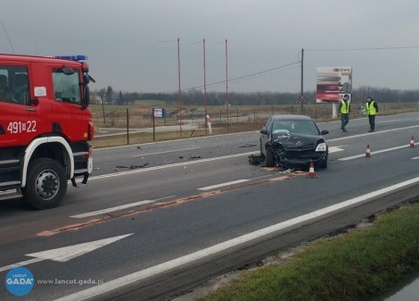 Dwie osoby ranne w wypadku w Głuchowie