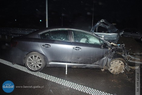 Kolejny wypadek na A4