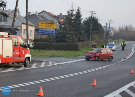 Zderzenie na "czwórce"