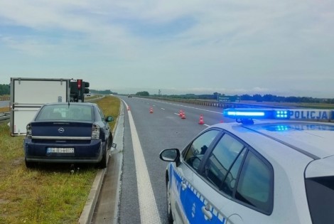 Pijany spowodował kolizję na A4