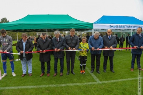 Stadion w Żołyni oddany do użytku