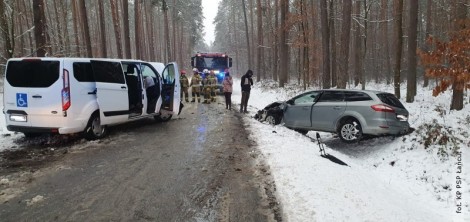 Groźny wypadek w Czarnej