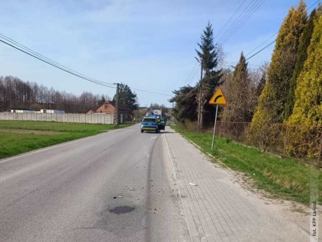 Wjechał w&nbsp;naczepe i&nbsp;uciekł pieszo w&nbsp;pola, był pijany