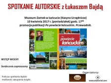 Spotkanie autorskie z Łukaszem Bajdą