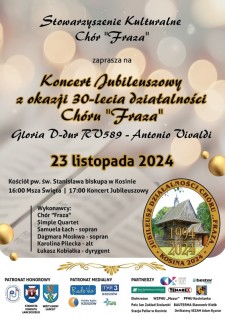 30-lecie działalności Chóru "Fraza"