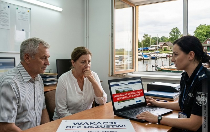 Uwaga na wakacyjnych oszustów