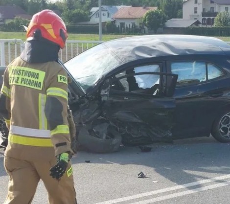 Wypadek na moście w&nbsp;Czarnej