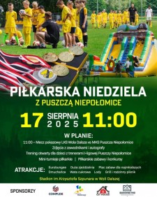 Piłkarska niedziela z&nbsp;Puszczą Niepołomice