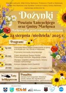 Dożynki Powiatowe oraz Gminy Markowa
